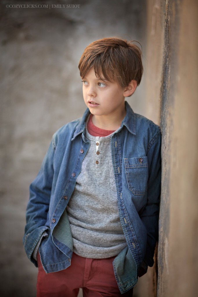 Stylish 12 year old boy portrait taken at Scorpion Gulch